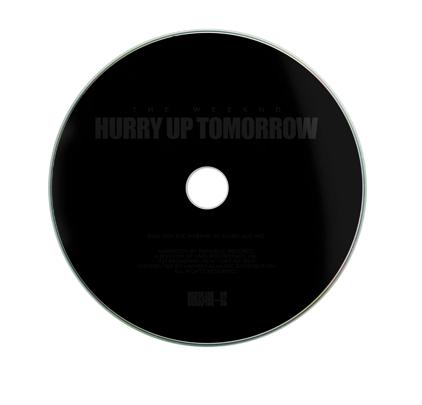 The Weeknd - Hurry Up Tomorrow, Firmado - CD
