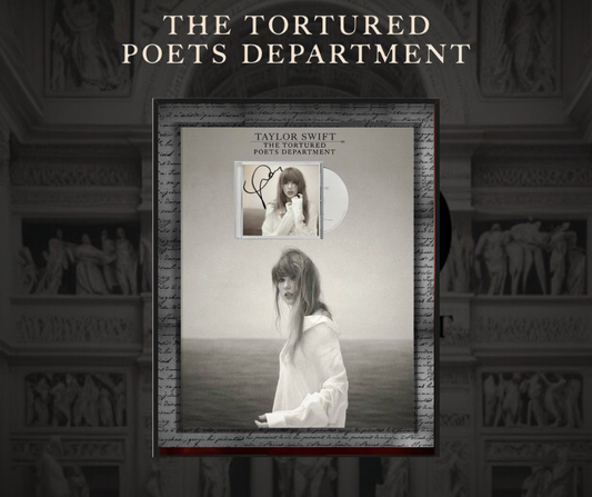 Taylor Swift - The Tortured Poets Department, Firmado Enmarcado - CD