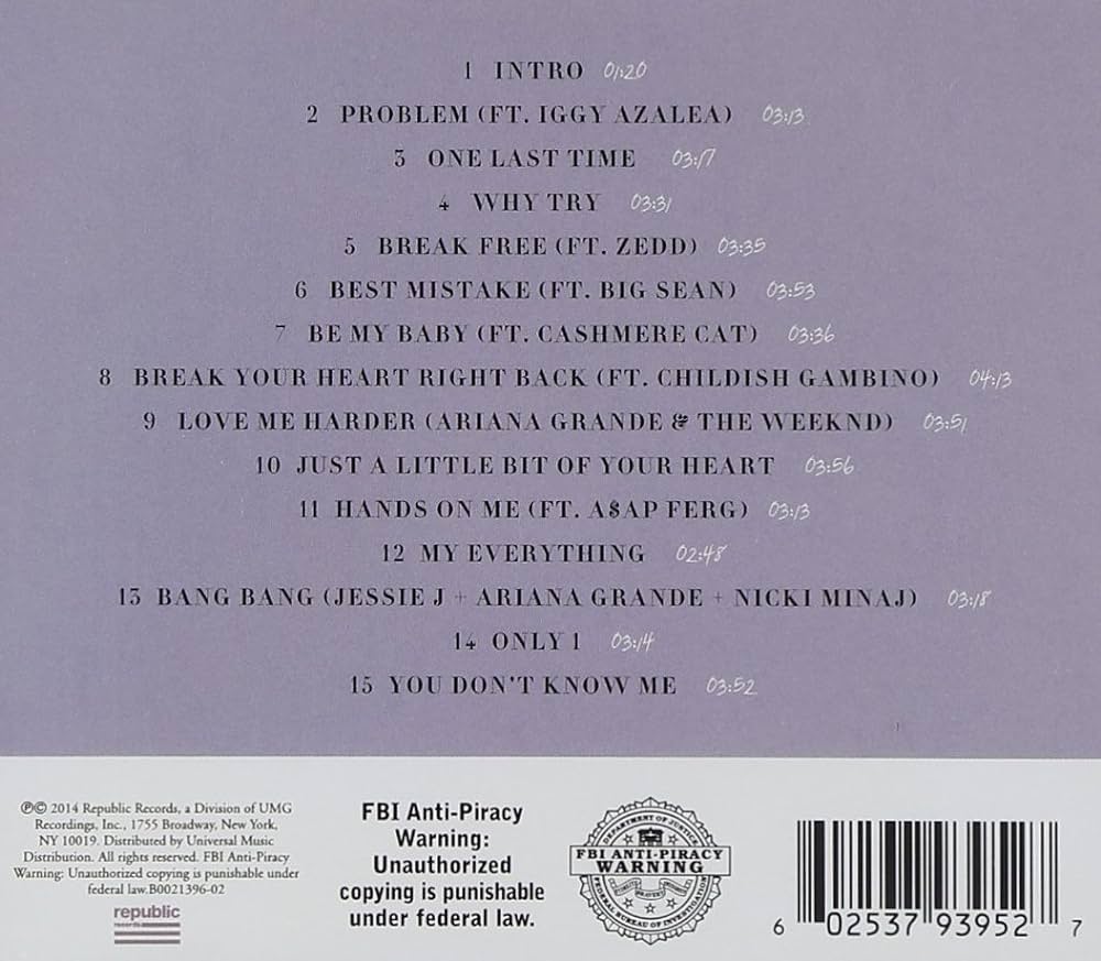 Ariana Grande - My everything - CD