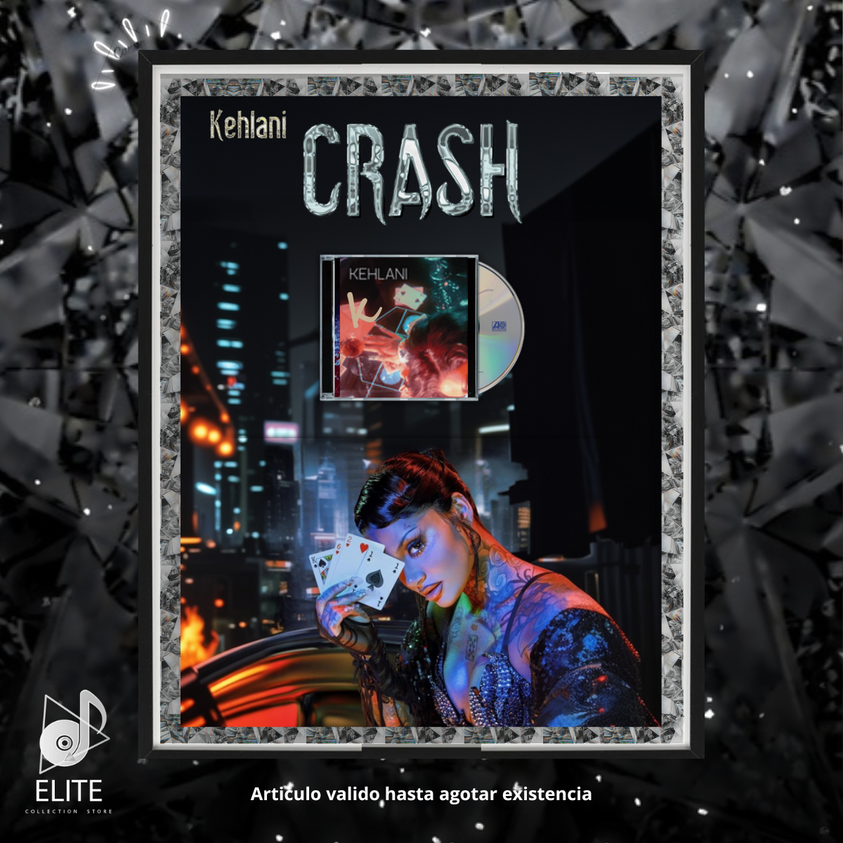 Kehlani - Crash, Firmado Enmarcado - CD