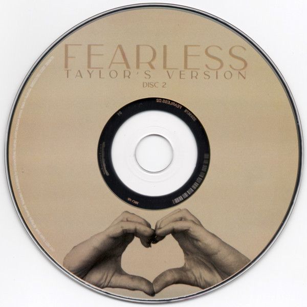 Taylor swift- Fearless Taylor's version - Doble CD