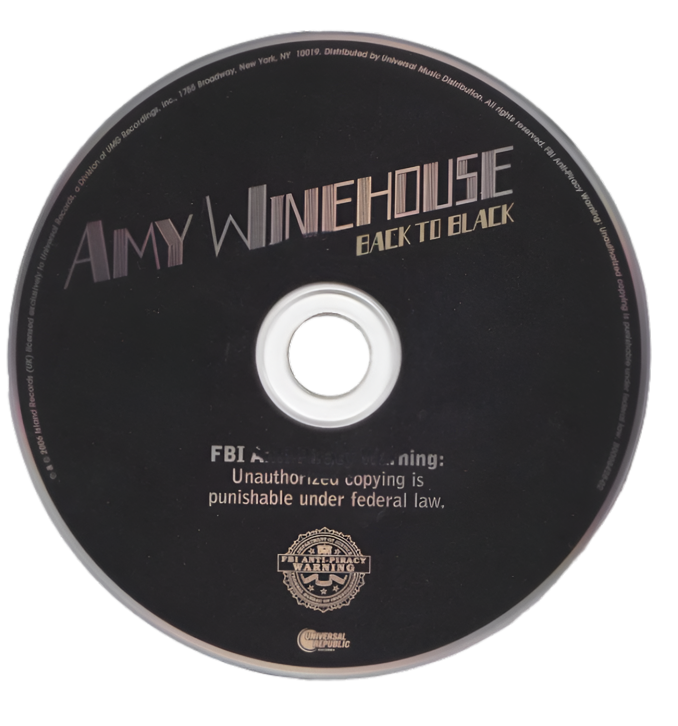 Amy Winehouse - Back to Black - CD