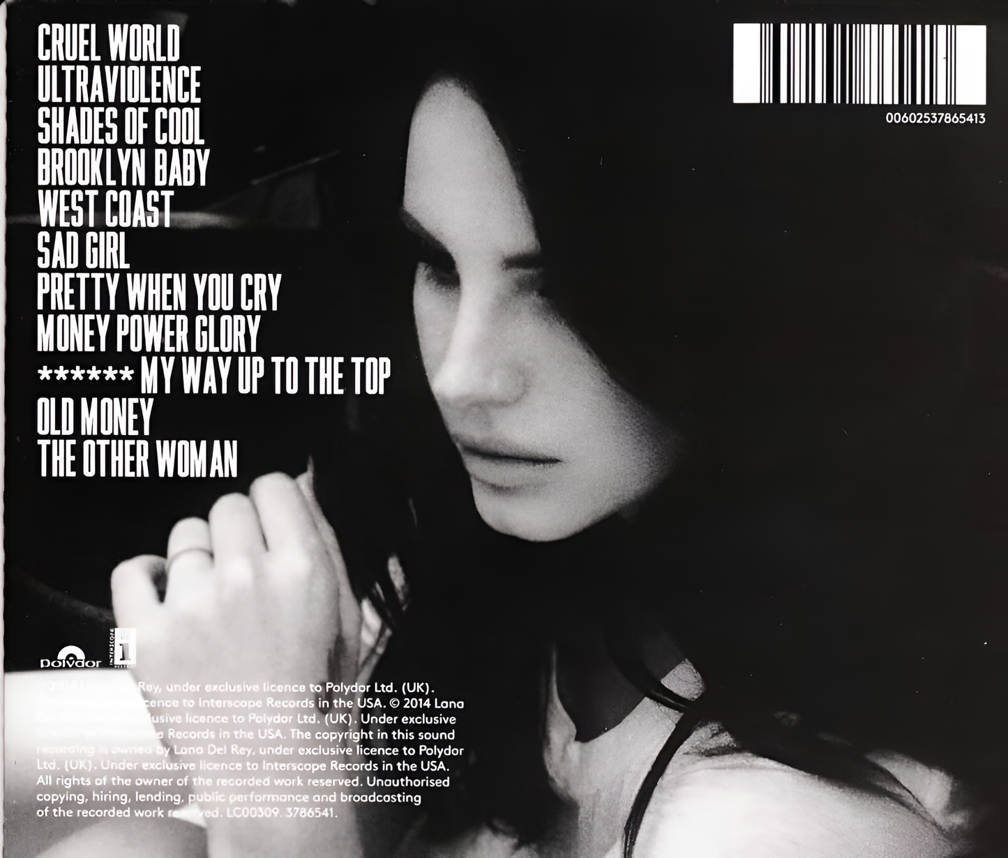 Lana Del Rey - Ultraviolence - CD