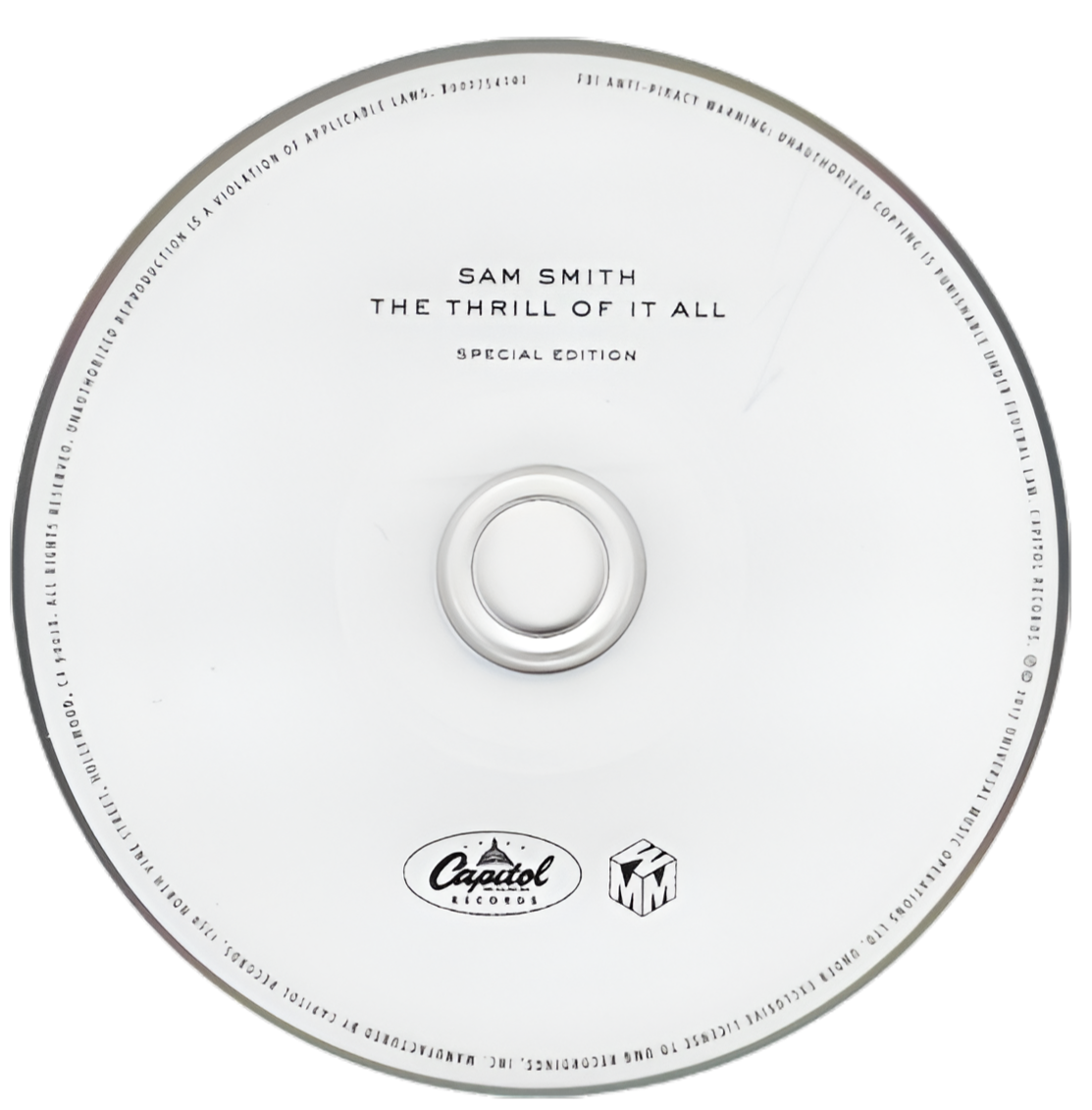 Sam Smith - The Thrill Of It All - CD