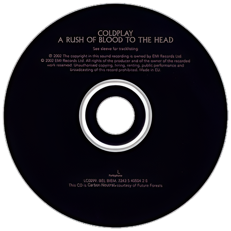 Coldplay - A Rush of Blood to the Head - CD