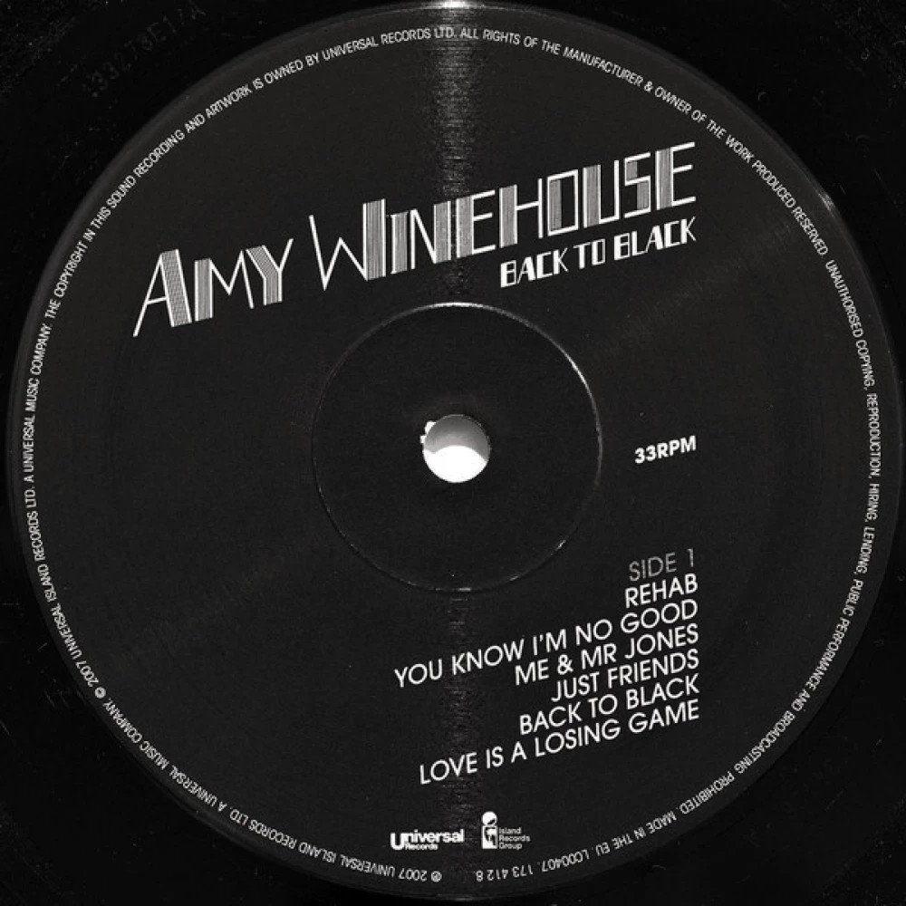 Amy Winehouse - Back to Black - Vinilo