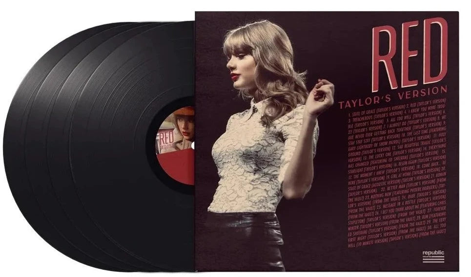 Taylor swift- Red Taylor's version - Vinilo cuádruple