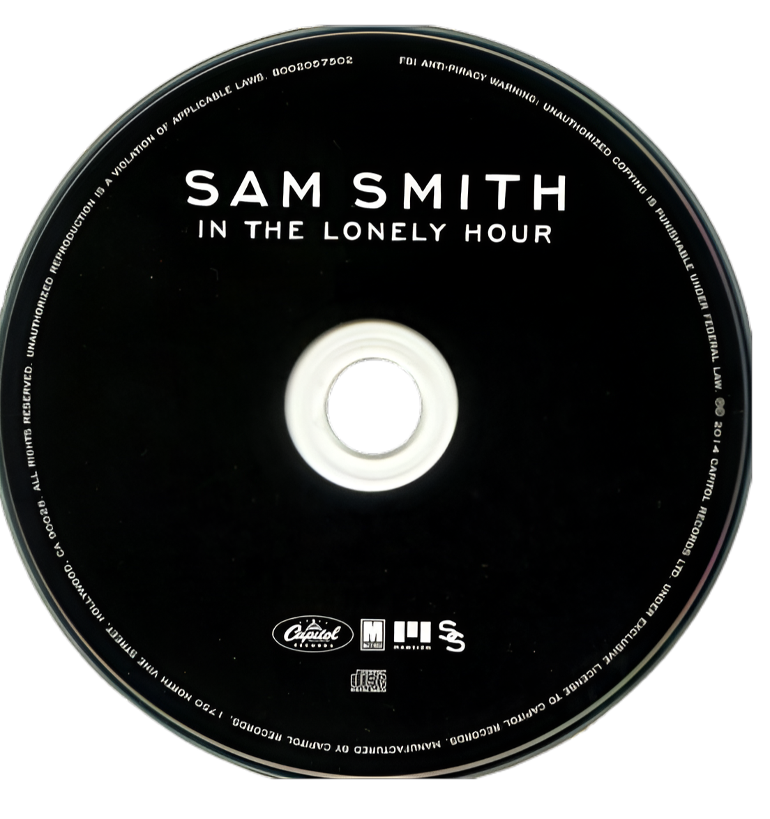 Sam Smith - In The Lonely Hour - CD